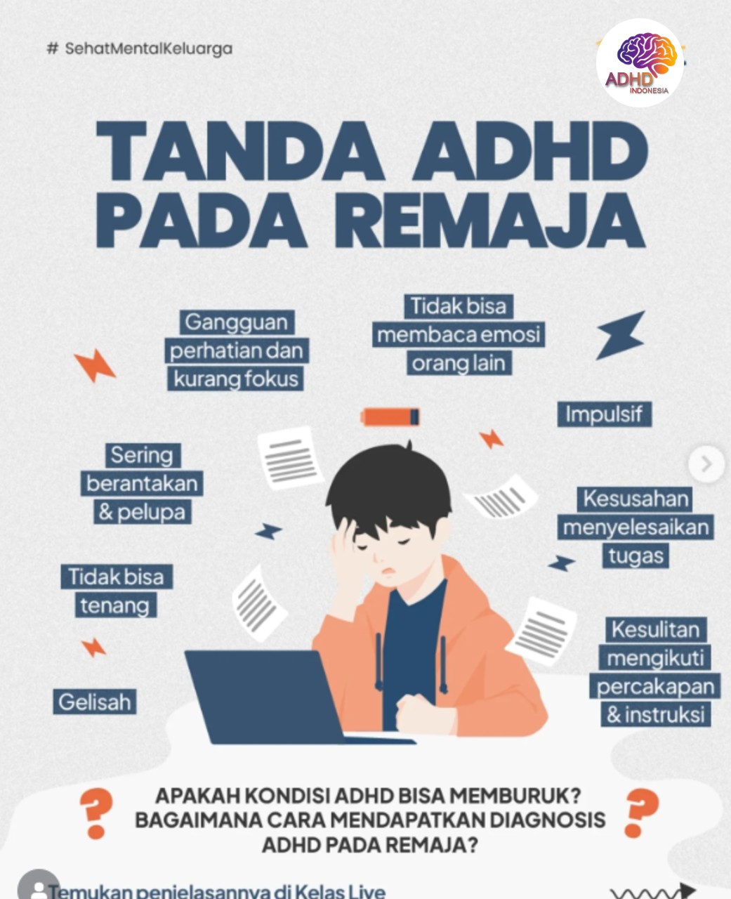 Screening ADHD Non-Diagnostik: Edukasi Awal bagi Orang Tua di Kabupaten Sorong Selatan